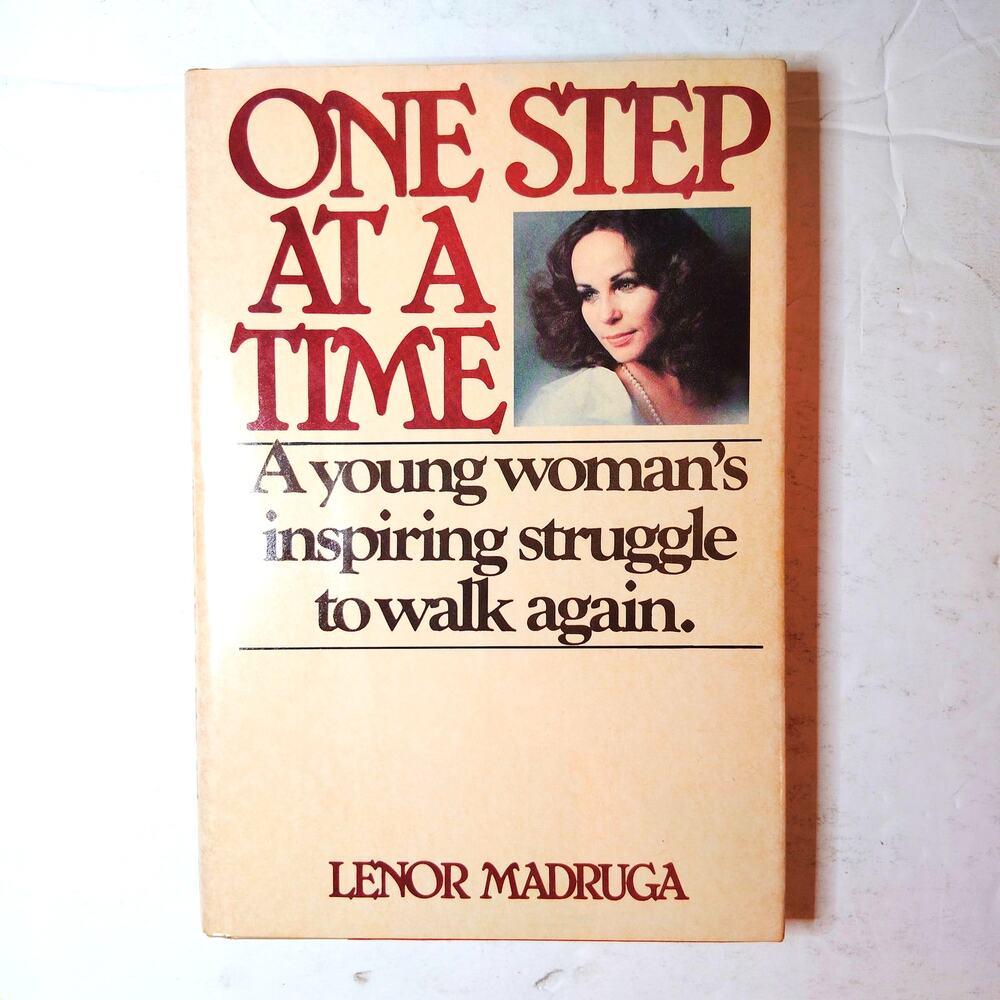 One Step at a Time Lenor Madruga 1979 Vintage Memoir Hardcover w/ Dust Jacket